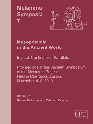 cover image of Mesopotamia in the Ancient World